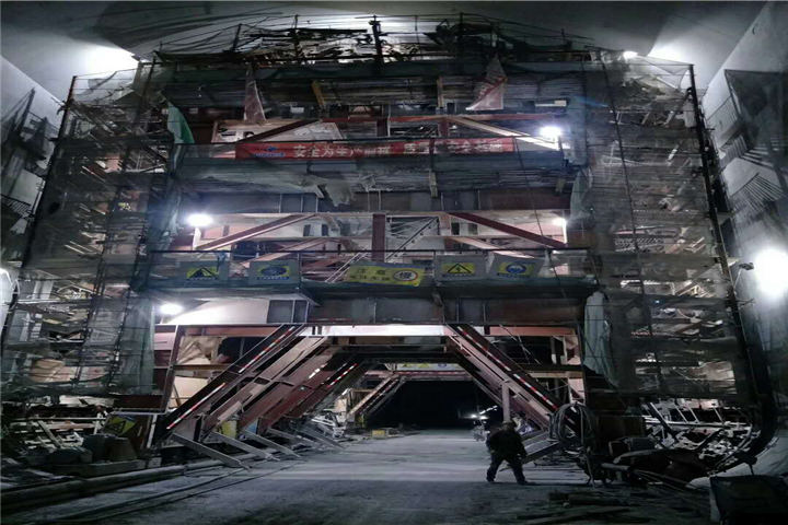 毕节水库进入收尾施工